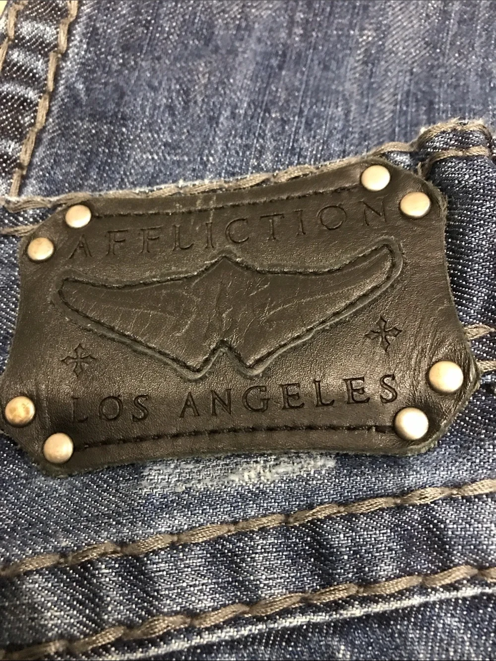 Men’s Cooper Affliction Boot Cut Jeans